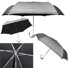 Load image into Gallery viewer, SILVER UV PROTECTED UMBRELLA