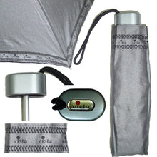 Load image into Gallery viewer, SILVER UV PROTECTED UMBRELLA