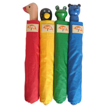 Load image into Gallery viewer, "Vista International" Kid's Backpack Folding Umbrella