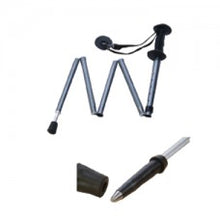Load image into Gallery viewer, "Vista International" Adjustable Folding Aluminum Hiking Stick