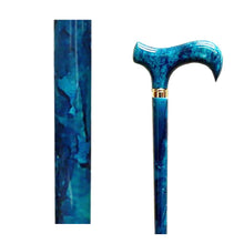 Load image into Gallery viewer, &quot;Vista International&quot; Handicraft &quot;Painting Color&quot; Walking Stick
