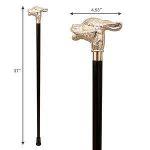 "Vista International" Brass Donkey Stick