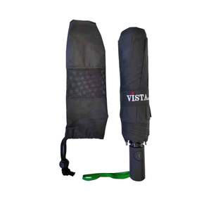 " Vista International" Detroit Folding Umbrella-New Solid Rivet Frame