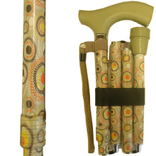 Load image into Gallery viewer, Ladies Adj. Travel Folding Stick/Patterns
