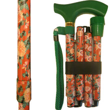 Load image into Gallery viewer, Ladies Adj. Travel Folding Stick/Patterns
