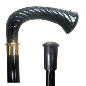"Vista International" Classic Swirl Resin Handle Walking Stick