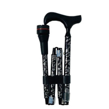 Load image into Gallery viewer, &quot;Vista International&quot; All Terrain Folding Aluminum Walking stick
