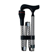 Load image into Gallery viewer, &quot;Vista International&quot; All Terrain Folding Aluminum Walking stick
