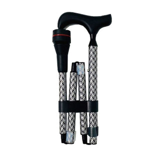 "Vista International" All Terrain Folding Aluminum Walking stick