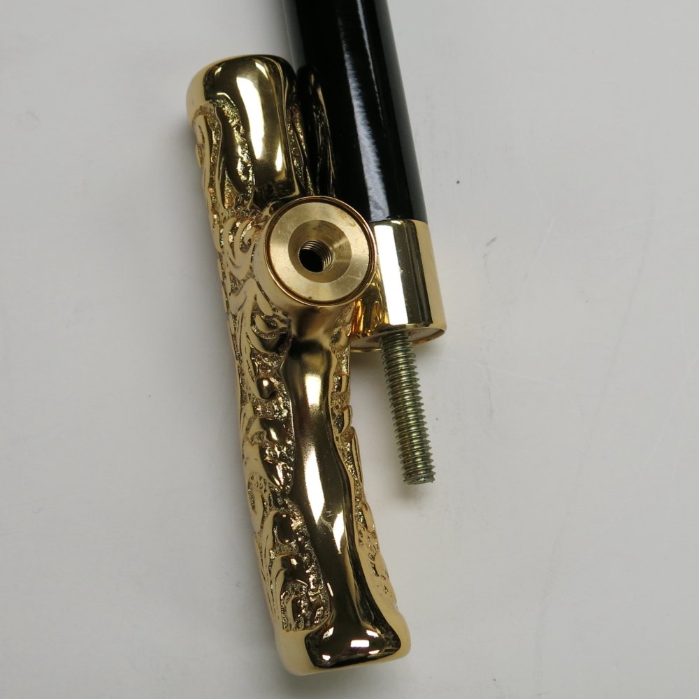 Vista Brass Dolphin Handle Walking Stick