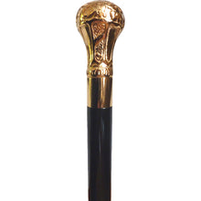 Load image into Gallery viewer, &quot;Vista International&quot; Deluxe Crown Brass Walking Stick
