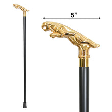 Load image into Gallery viewer, &quot;Vista International&quot; Cheetah Walking Stick
