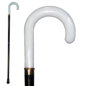 'Vista International" Imitated Ivory Handle Walking Stick