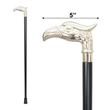 Load image into Gallery viewer, &quot;Vista International&quot; Eagle Walking Stick
