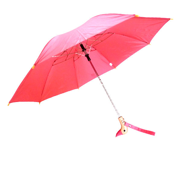 duck patio umbrella with crank Vista International Duck Umbrella Black