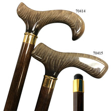 Load image into Gallery viewer, &quot;Vista International&quot; Simulated Horn Resin Walking Stick
