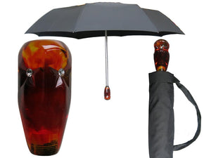 "Vista International" Novelty Folding Super Mini Umbrella