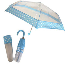 Load image into Gallery viewer, &quot;Vista International&quot; Mini Clear Folding Umbrella
