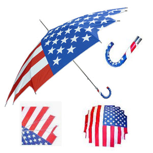 "Vista International" US Flag Umbrella