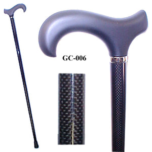 "Vista International" Derby Style Graphite Fiber Walking Stick