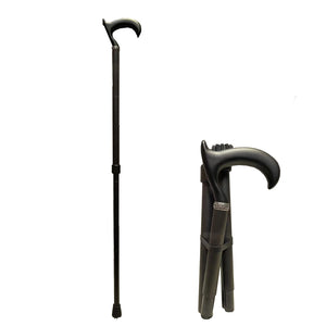"Vista International" Adj. "Super Light" Folding Carbon Fiber Walking Stick
